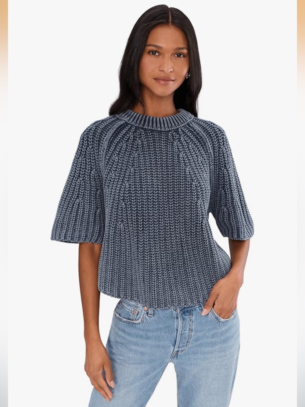 Free People Free People Amy Sweater Tee - Picture 2 of 6